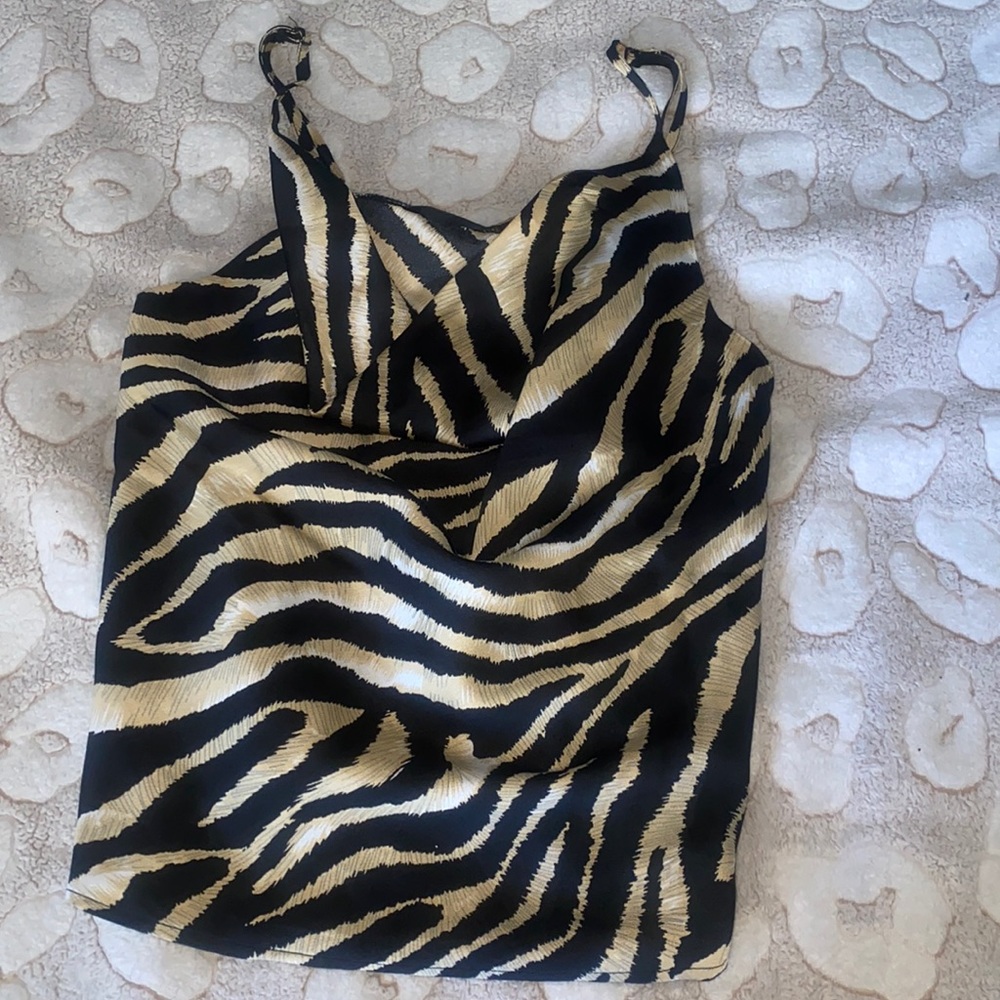 Cowl neck tank
